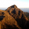 Mt Anne at dawn. Taken from Eve Peak.