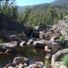 There is nothing nicer than swimming under thundering waterfall in a crystal clear mountain pool on a hot summer's day.